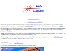 Tablet Screenshot of holographics3d.com